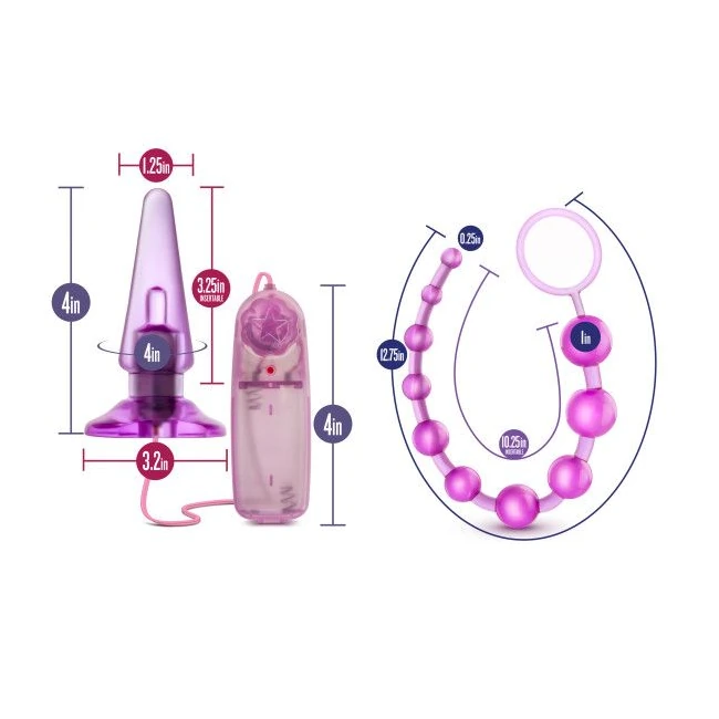 Quickie Kit Pink Anal - Size, Fit & Compatibility