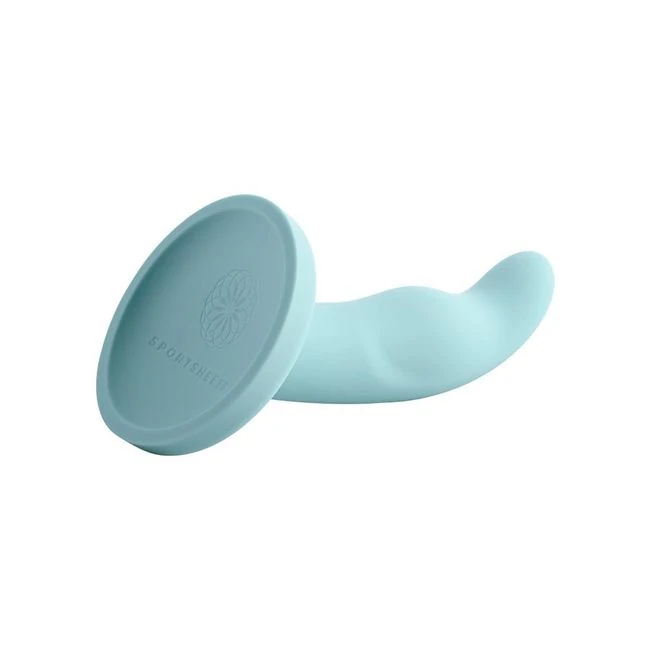Ryplie 6in Silicone Dildo Blue - Experience the Versatility of the Ryplie 6-inch Silicone Dildo