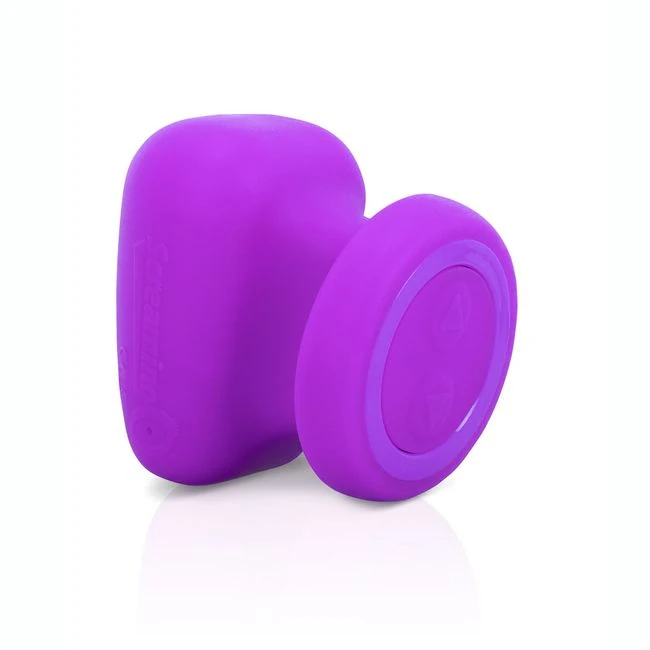 Screaming O Rub It Purple Rechargeable Vibrator - Vibration Modes