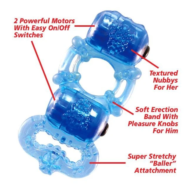 Screaming O Trio - Vibration & Stimulation Features