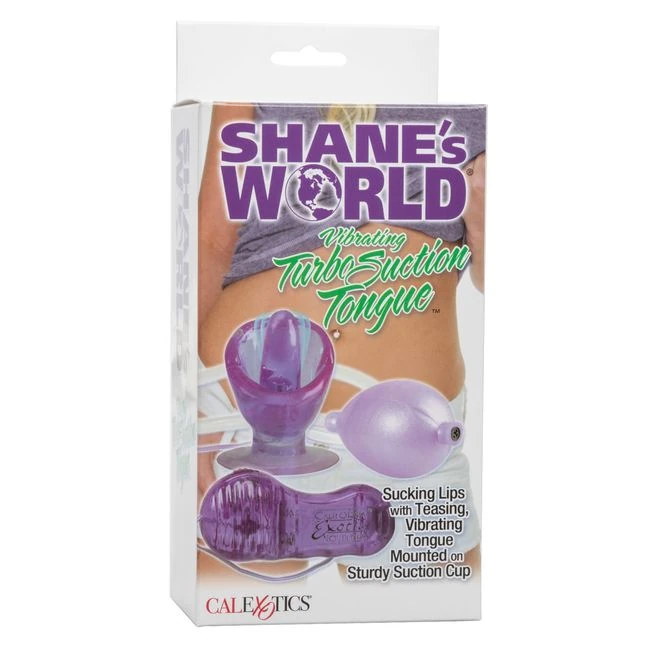 Shanes World Vibrating Tur Suction Tongue Stimulator - Experience Unparalleled Oral Stimulation