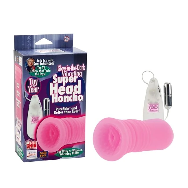 Sue Johanson Head Honcho P Glow in the Dark - Vibration Modes & Features