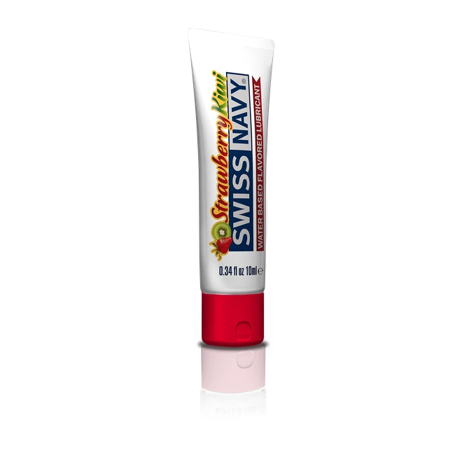 Swiss Navy Strawberry Kiwi - Swiss Navy Strawberry Kiwi Flavored Lubricant