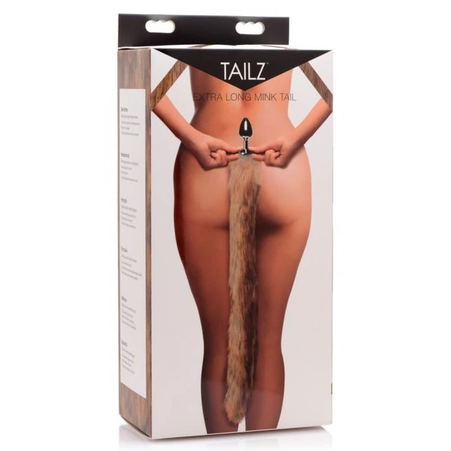 Tailz Extra Long Mink Tail Metal Anal Plug - Physical Sensation and Fit