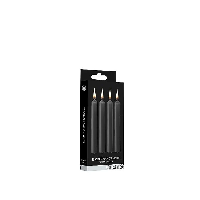 Teasing Wax Candles 4 Pk - Teasing Wax Candles 4 Pack by SHOTS AMERICA