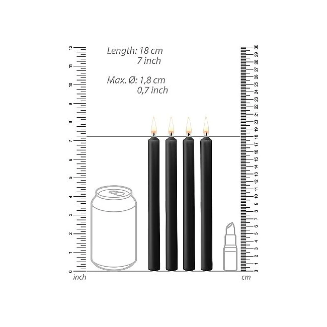 Teasing Wax Candles Large - Shape & Comfort