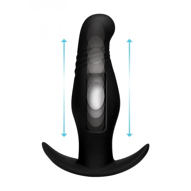 Thump It 7x Rippled Thumpi Anal Plug by XR Brands | Male Q