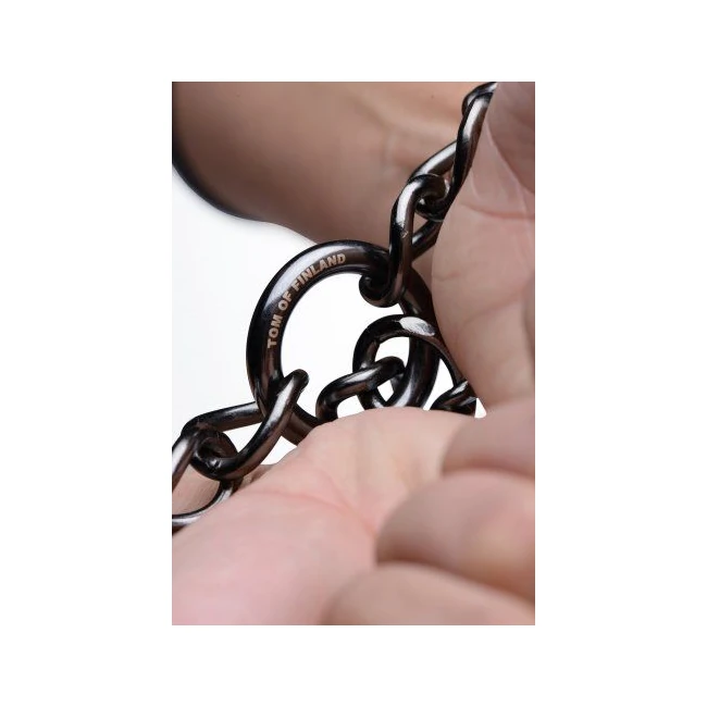 Tom of Finland Locking Cha Cuffs - Hardware & Fasteners