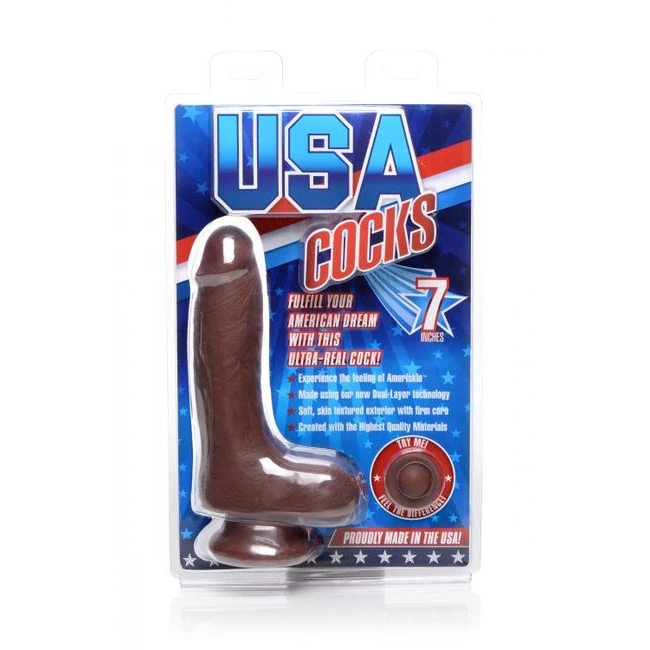 Usa Cocks Ameriskin Di Dark - Design & Usage