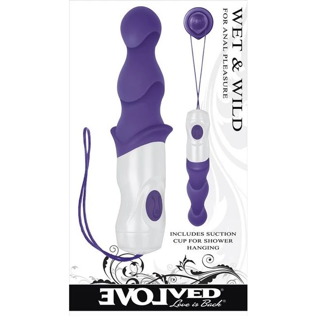 Wet & Wild Anal Vibrator W Shower Hook - Power & Performance