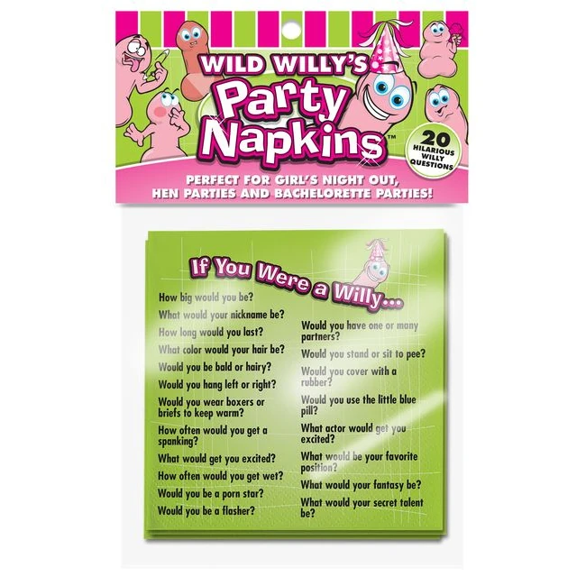 Wild Willys Party Napkins - Overview