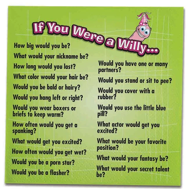 Wild Willys Party Napkins - Key Details
