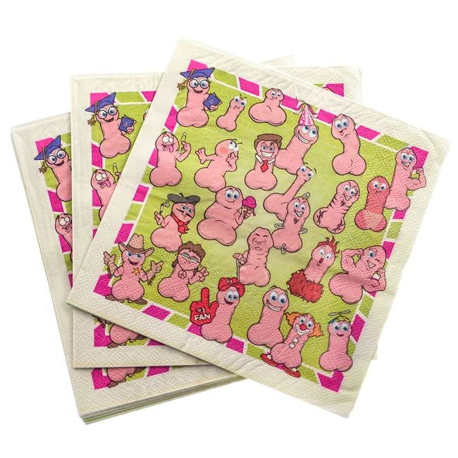 Wild Willys Party Napkins - What Stands Out