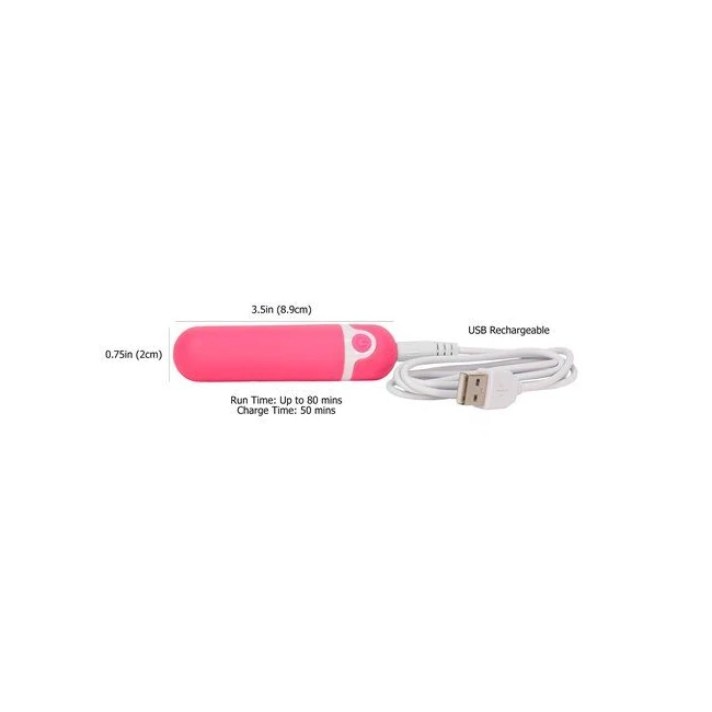 Wonderlust Purity Bullet P Rechargeable - Specifications