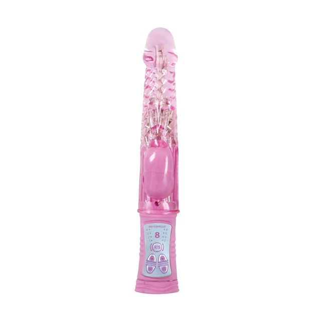 4play Deluxe Slim Rabbit Vi Pink - Vibration Modes