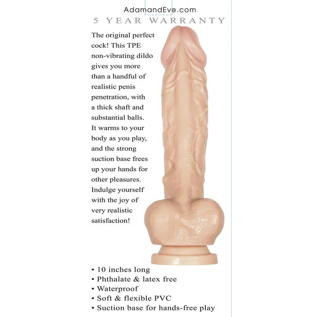 Adam & Eve Adams Cock - Features & Usage