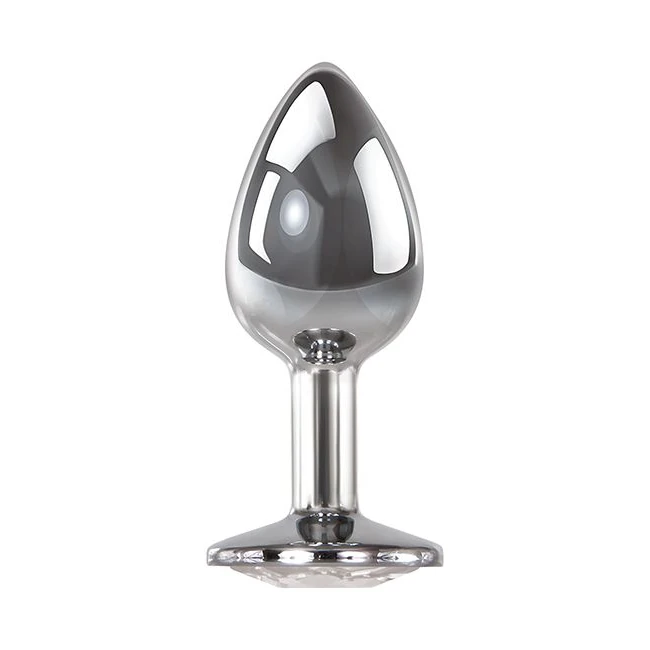 Adam & Eve Clear Gem Anal P Small - How It Feels