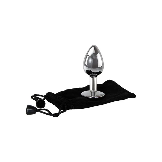 Adam & Eve Clear Gem Anal P Small - Design & Features