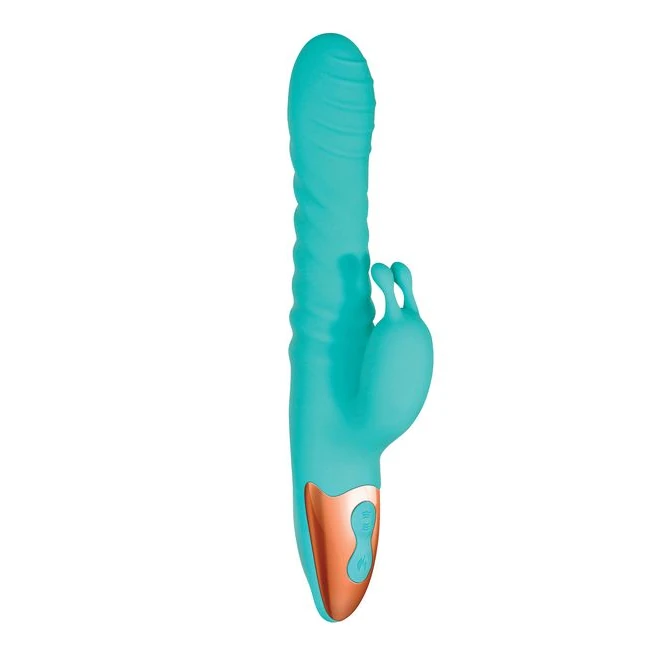 Adam & Eve Heat Me Up Warmi Rabbit Thruster - Vibration Modes and Features