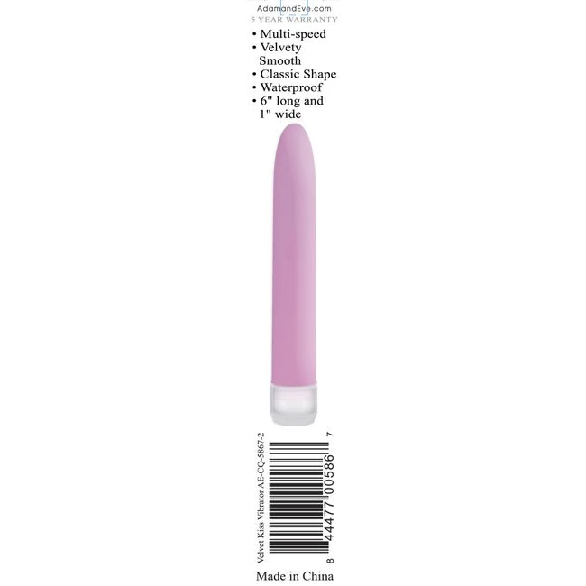 Adam & Eve Velvet Kiss Vibrator - Vibration Modes