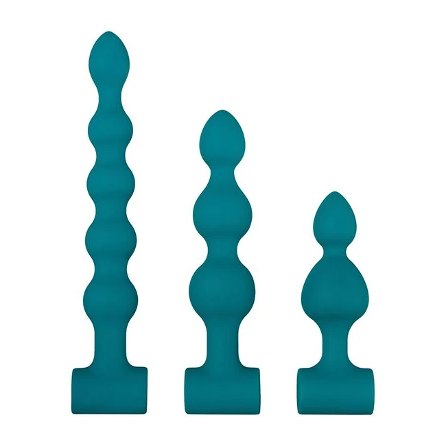 Adam & Eve Vibrating Bumpy Bead Set - How It Feels