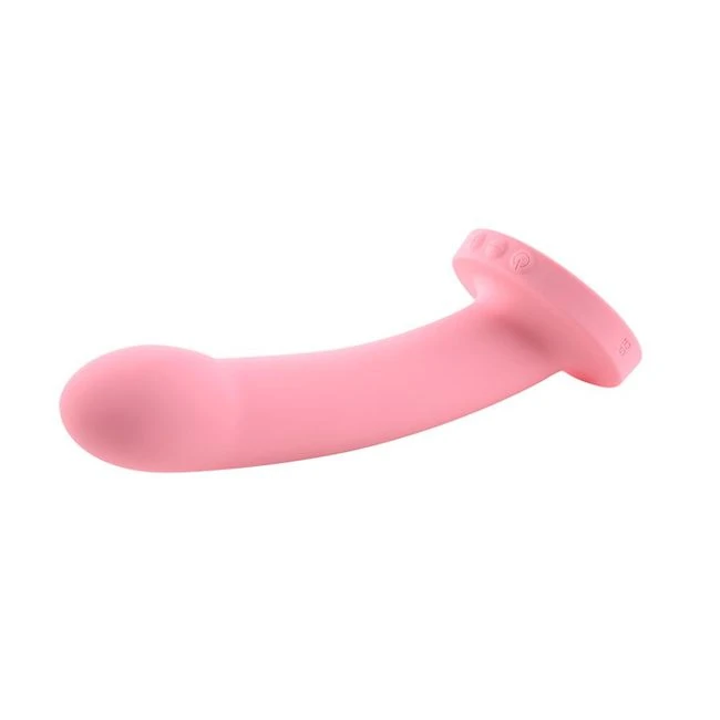 Daze 7in Vibrating Silicone Dildo Pink - How It Feels