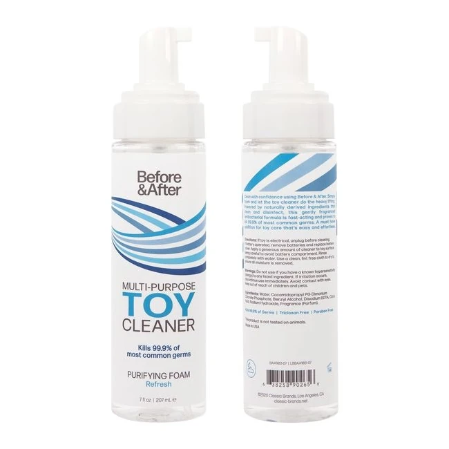 Before & After Toy Cleaner Foaming 7oz - What Stands Out