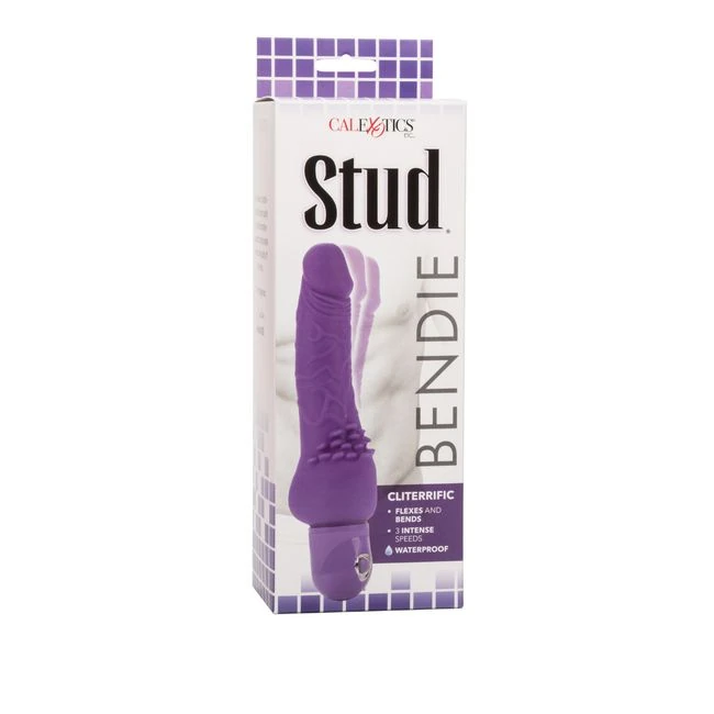 Bendie Power Stud Cliterrif Purple - Vibration Modes