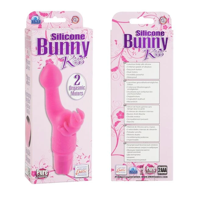 Bunny Kiss Silicone Pink - Vibration Modes & Stimulation