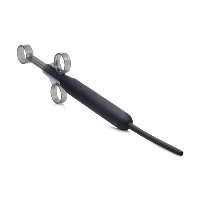 Cleanstream Deep Shot Silic Ribbed Lube Launcher - Shape & Comfort