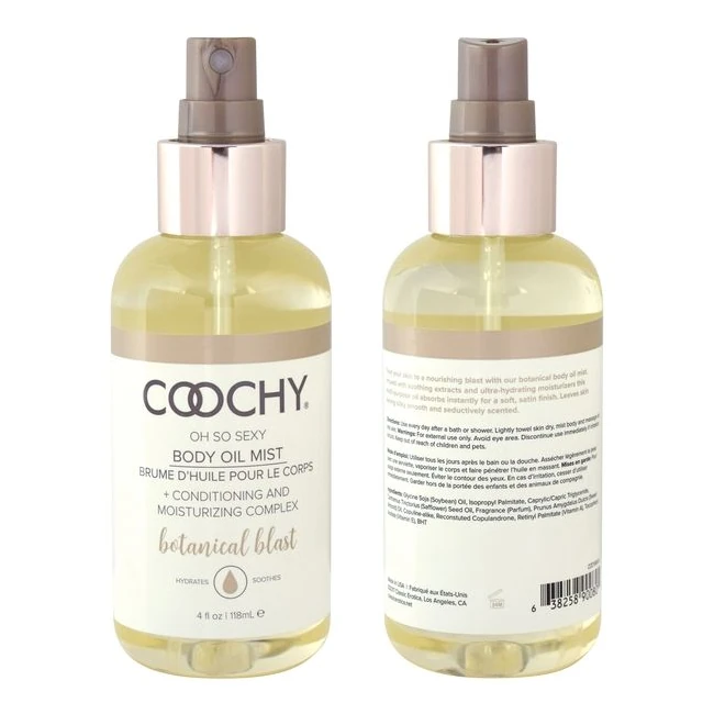 Coochy Body Oil 4 Oz - Ingredients