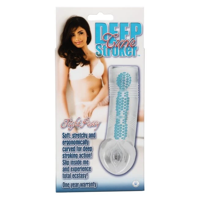 Deep Curve Stroker Tight Pu - Internal Texture and Stimulation