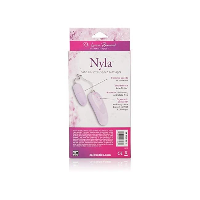 Dr Laura Berman Nyla 8 Spee Massager - Vibration Modes