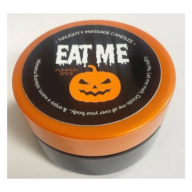 Eat Me Pumpkin Spice Massag Candle - Eat Me Pumpkin Spice Massage Candle by Kama Sutra
