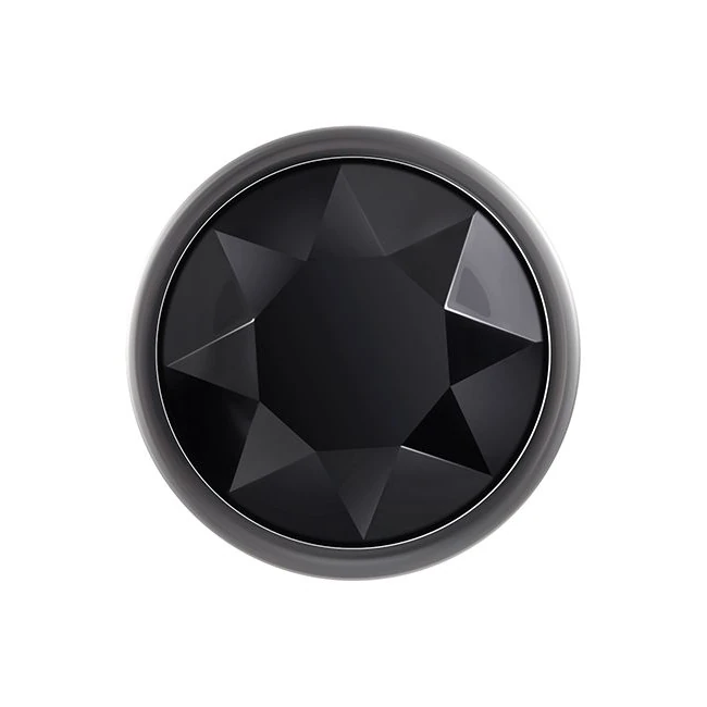 Evolved Gem Black Anal Plug Large - Design & Ease of Use