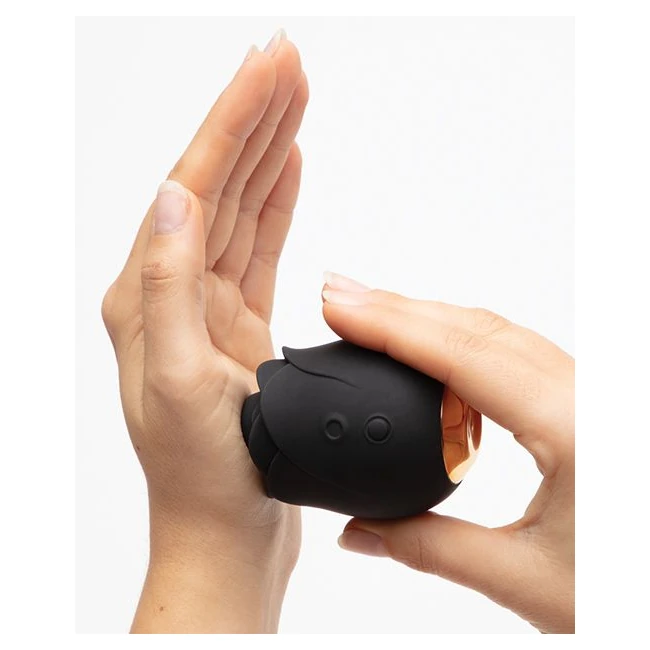 Fifty Shades Black Rose Clitoral Suction Stimulator - Vibration Modes and Pleasure Settings