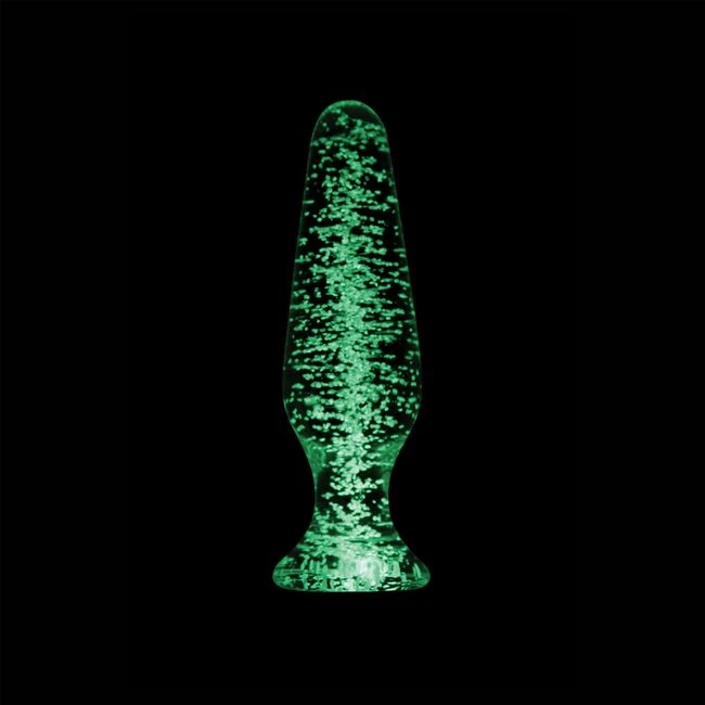 Firefly Glass Tapered Plug Clear - Shape & Comfort