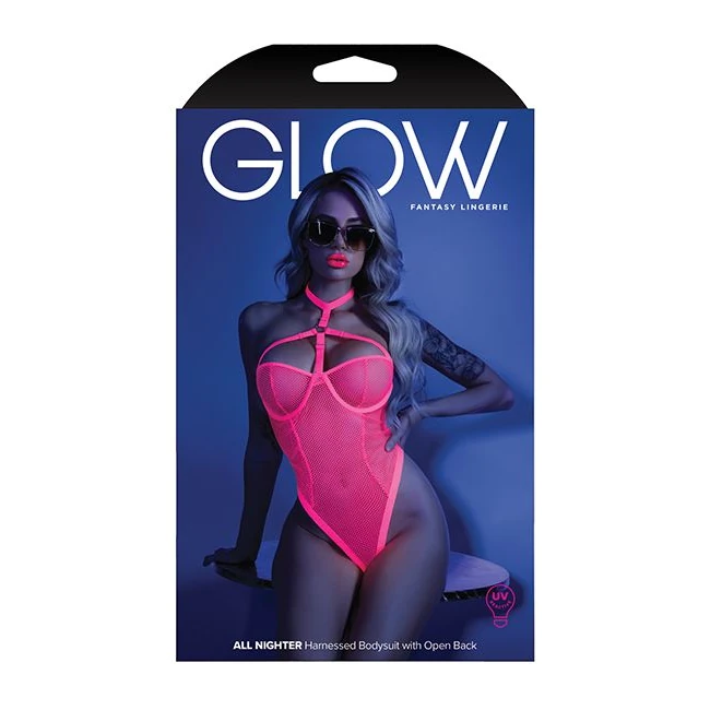 Glow All Nighter Harness Bodysuit - Fit & Sizing