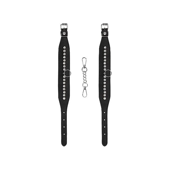 Diamond Studded Ankle Cuffs - Comfort & Fit