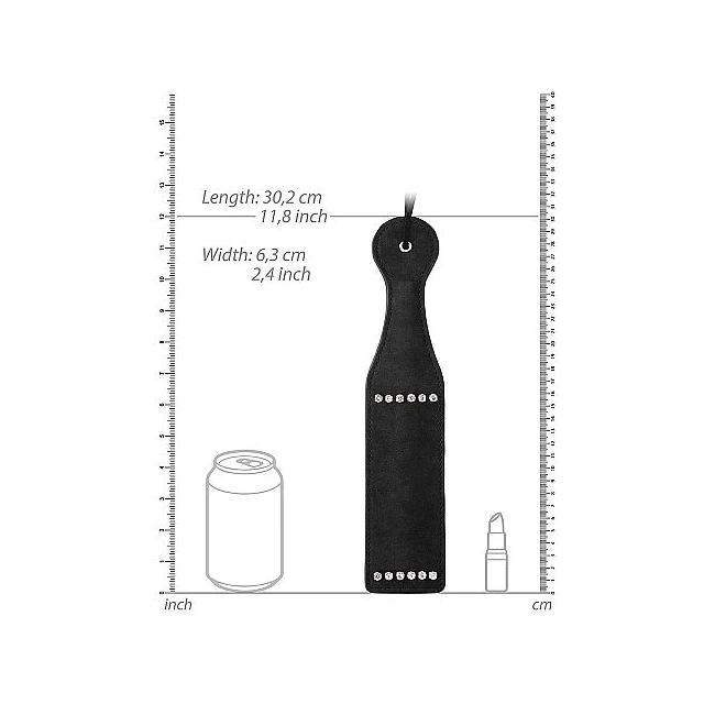 Diamond Studded Paddle Black - Build & Quality