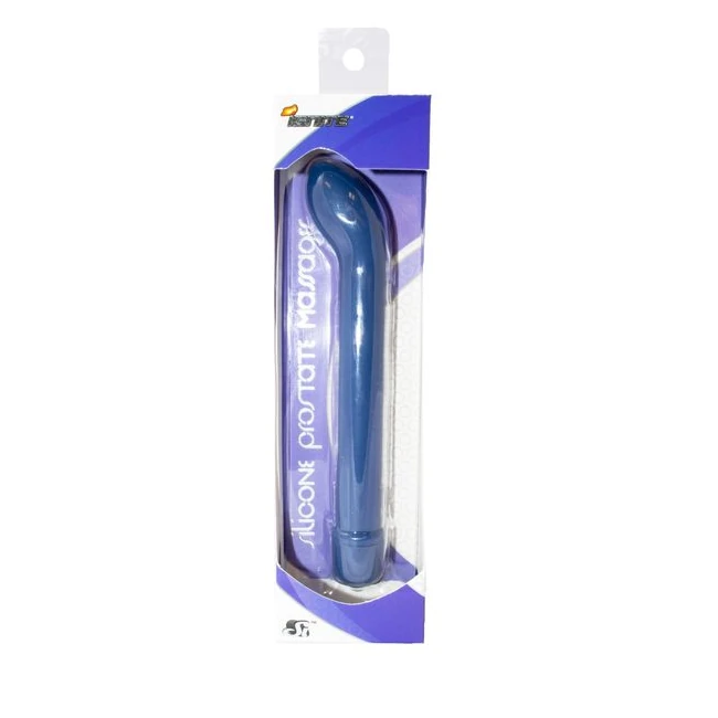 Ignite Silicone Vibrating Prostate Massager Blue - Vibration Modes