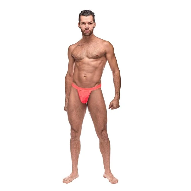 Impressions Micro G-string Coral S/m - Materials & Fabric Features