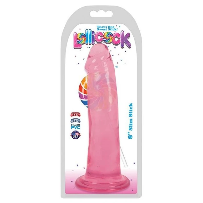 Lollicock 8 Slim Stick Che Ice " - Shape & Texture