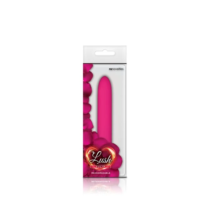 Lush Tulip Pink Slim Rechargeable Vibrator - Vibration Modes