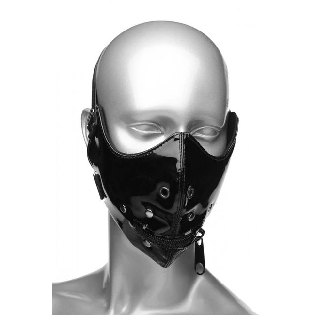 Master Series Lektor Zipper Mouth Muzzle - Hardware & Fasteners
