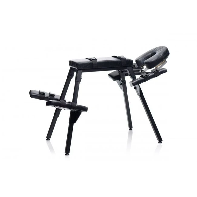 Master Series Obedience Extreme Sex Bench W Straps - Adjustability & Customization