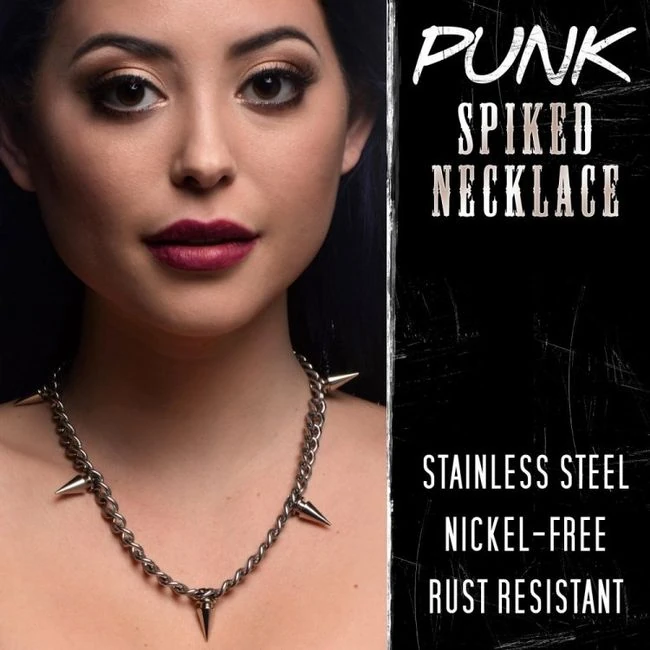 Master Series Punk Spiked Necklace Silver - Build & Quality