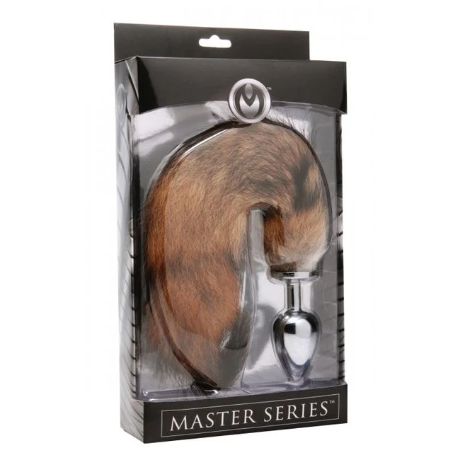 Master Series Untamed Fox T Anal Plug - Graduated Sizing & Additional Features