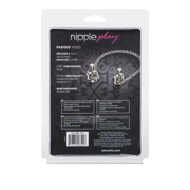 Nipple Play Padded Vises - Comfort & Fit