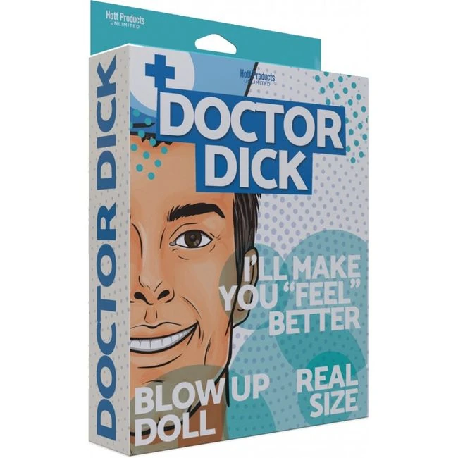 Doctor Dick Blow Up Party Doll - Overview